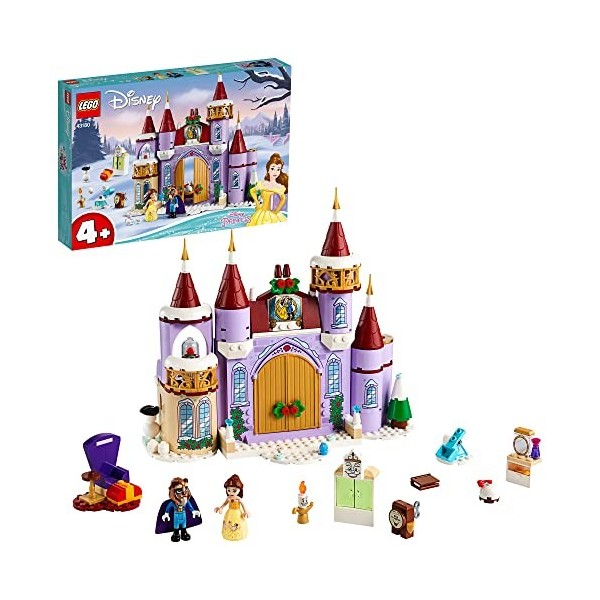 LEGO 43180 Disney Princess La fête dhiver dans Le château de Belle