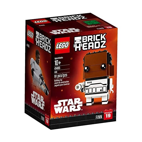 Join the Resistance with a LEGO® BrickHeadz construction character featuring Finn!