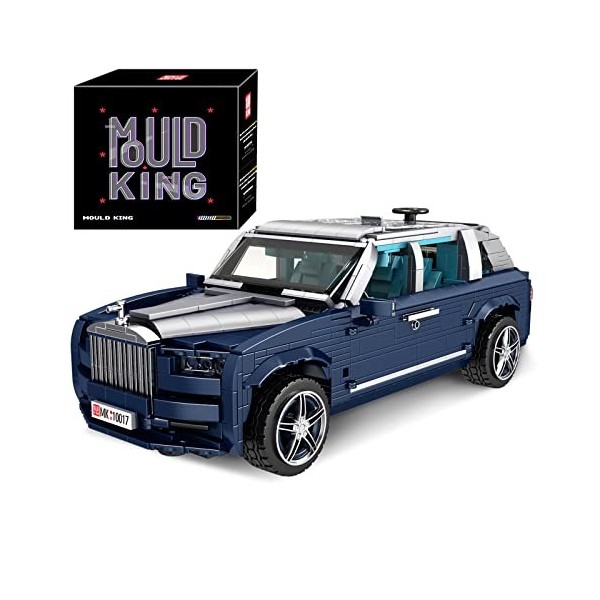 Mould King 10017 Technique SUV 4x4 Blocs de construction 1882 pièces Briques de construction de voiture DIY Modèle Kit de con