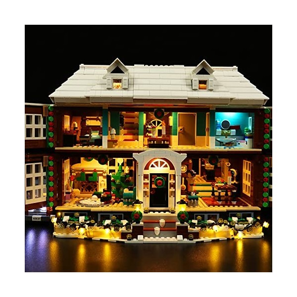 Ensemble déclairage LED pour Lego Lego Home Alone, Ensemble déclairage de décoration de Version Musicale pour Lego 21330 Id