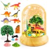 Cadeaux Dinosaures pour Enfants de 3 à 9 Ans, Kit de Bricolage pour Enfants, Jouets Dinosaures Faits à La Main, Bas de NoëL p