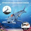 URGEAR Blocs de Construction de Requin Marteau - Océan sous Marin avec de Créatures Animales Profondeurs Marines, Jouet Cadea