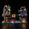 Kyglaring Kit déclairage LED pour Lego-71799 City Markets - Conçu pour Les maquettes Lego Building Blocks - Non Inclus dans 