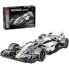 JOMIOD Briques de construction technique Voiture de course Formule F1, 1100 blocs de serrage 1:14 MOC Technique Voiture de sp