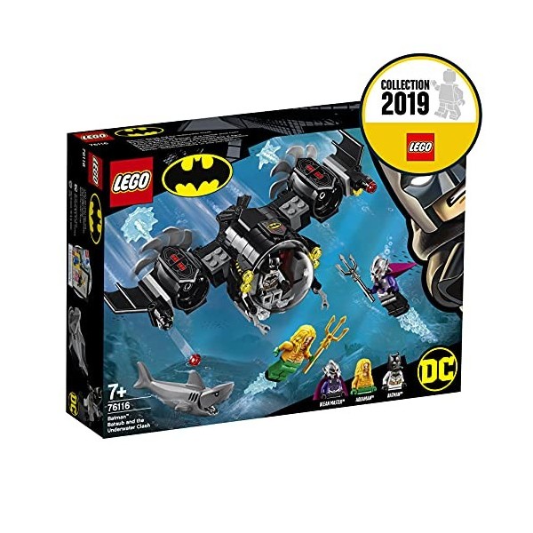 LEGO 76116 Super Heroes Le Bat-Sous-Marin de Batman et le combat sous leau