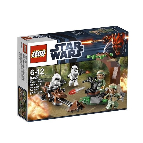 LEGO Star Wars - 9489 - Jeu de Construction - Endor Rebel et Imperial Trooper