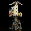 YEABRICKS LED Lumière pour Lego-76417 Harry Potter La Banque des sorciers Gringotts-Édition Collector Modèle de Blocs de Cons