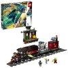 LEGO Hidden Side - Le Train-fantôme, Jeu de Construction Interactif 8 Ans et Plus, 698 Pièces - 70424