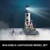 IKUPER Ideas Kit de construction de phare avec lumière rotative lumineuse, projets STEM pour enfants, garçons et filles âgés 