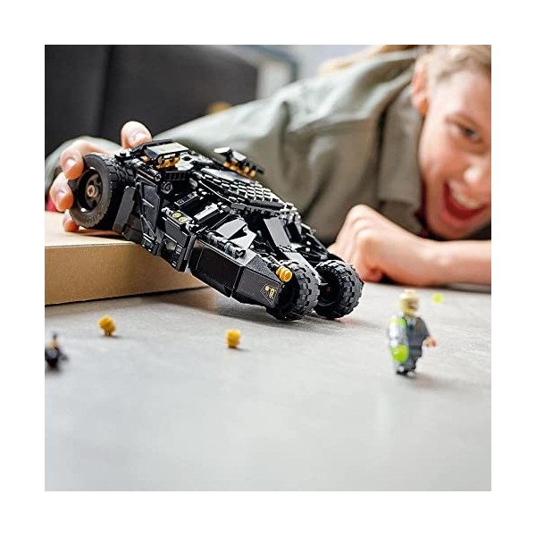 LEGO 76239 DC Batman La Batmobile Tumbler : La Confrontation avec l’Épouvantail, Jouet Voiture pour Enfants dès 8 Ans