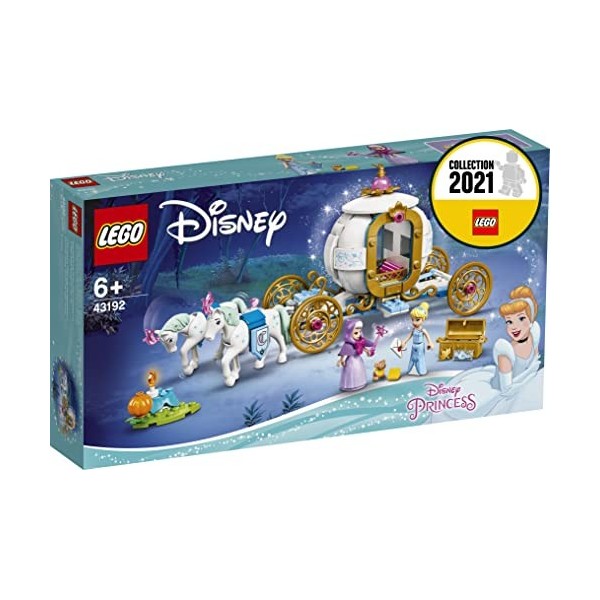 LEGO 43192 Disney Princess Le carrosse Royal de Cendrillon