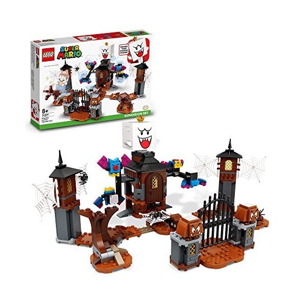 LEGO Super MarioTM 71377 Ensemble dextension Le Jardin hante du Roi Boo