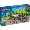 Lego 60347 City L’Épicerie, Jouet avec Magasin, Chariot Élévateur et Plaques de Route pour Enfants Dès 6 Ans, Jeu Éducatif po