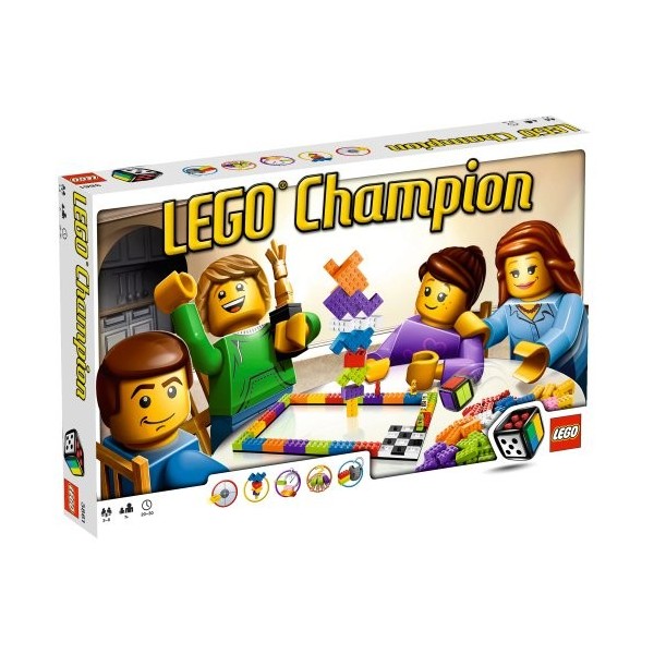 LEGO Games - 3861 - Jeu de Société - LEGO Champion