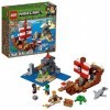 LEGO 21152 Minecraft LAventure du Bateau Pirate