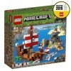 LEGO 21152 Minecraft LAventure du Bateau Pirate