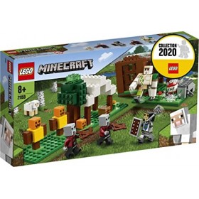LEGO 21159 Minecraft L’avant-poste&nbsp;des&nbsp;pillards - Set de jeu d’action incluant un golem de fer et des pillards de Minecraft