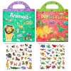 Autocollants Enfants Imperméable Animal Dinosaure Apprentissage éducatif Cadeau Animaux Dinosaures 