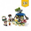 LEGO® -Le manège de la fête foraine Creator Jeux de Construction, 31095, Multicolore