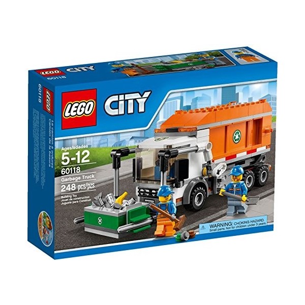 LEGO City 60118 Le camion poubelle - LEGO