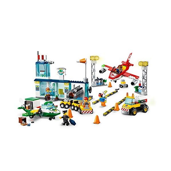 LEGO Juniors - Laéroport City Central - 10764 - Jeu de Construction