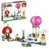 LEGO 71419 Super Mario Peachs Garden Kit dextension de 453 pièces avec Yoshi rose et crapaud bleu 2023