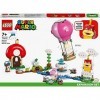 LEGO 71419 Super Mario Peachs Garden Kit dextension de 453 pièces avec Yoshi rose et crapaud bleu 2023