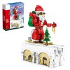 MISINI Technique Reobrix 66001 Kit de construction Père Noël Grand MOC Santa Claus blocs de construction 1039 pièces Cadeau d