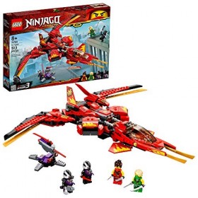 LEGO NINJAGO Legacy Kai Fighter 71704 Building Set for Kids Featuring Ninja Action Figures, New 2020 513 Pieces 