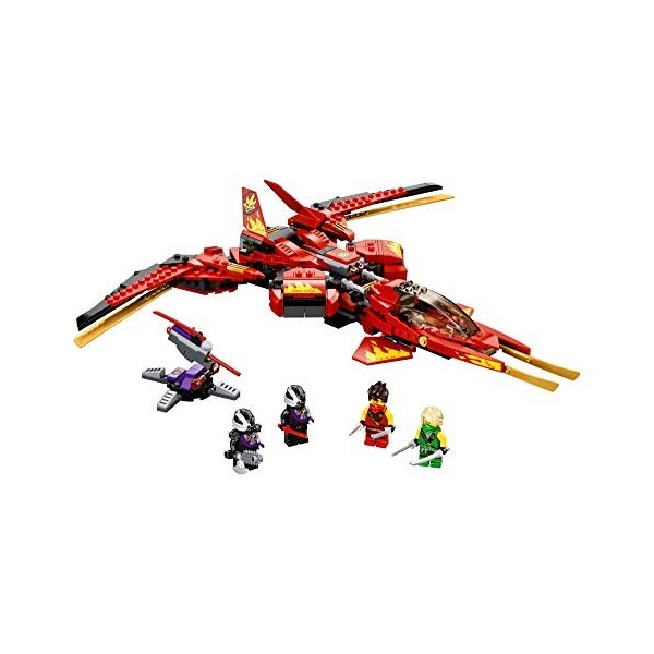 LEGO NINJAGO Legacy Kai Fighter 71704 Building Set for Kids Featuring Ninja Action Figures, New 2020 513 Pieces 