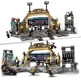 LEGO 76183 DC Batman La Batcave : l’Affrontement du Sphinx, Moto Jouet pour Enfants dès 8 Ans, avec Catwoman et Alfred
