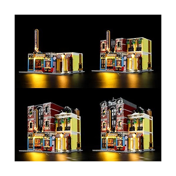 LIGHTAILING Lampe pour Lego - 10312 Jazz-Club - Kit déclairage LED compatible avec le modèle Lego Building Blocks - Non incl