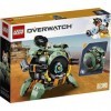 LEGO Overwatch® - Bouldozer, jeu de construction inspiré du jeu vidéo, robot de combat incluant Hammond le hamster, 227 pièce