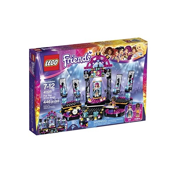 LEGO Friends 41105 Pop Star Show Stage Building Kit by LEGO