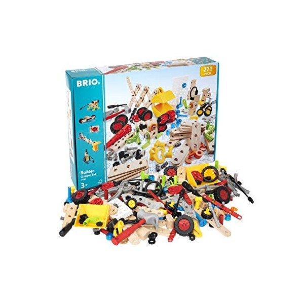 BRIO - 34589 - Jeu De Construction - Coffret Créatif Builder