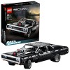 LEGO 42111 Technic Fast & Furious La Dodge Charger de Dom, Modèle Réduit de Voiture de Couse à Construire,Idée de Cadeau 10 y