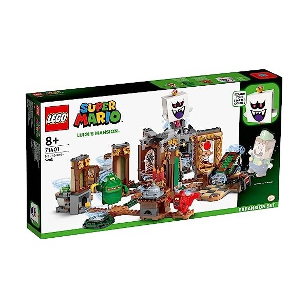 LEGO 71401 Super Mario Ensemble dextension Le cache-cache hanté de Luigi’s Mansion™