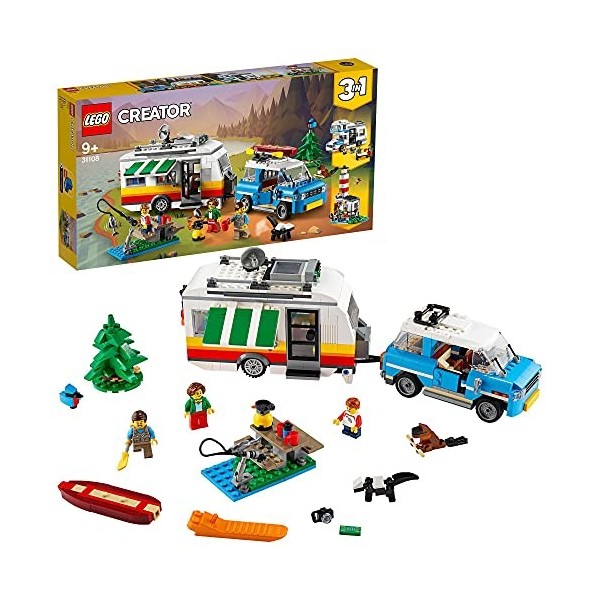 LEGO 31108 Creator Les Vacances en Caravane en Famille