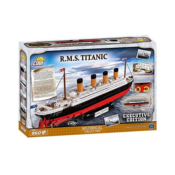 COBI- Titanic Building Set, COBI-1928, Multicolore