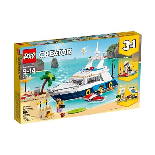 LEGO Creator - Les aventures en croisière - 31083 - Jeu de Construction