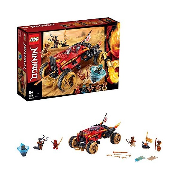 LEGO® -Le 4x4 Katana Ninjago Jeux de Construction, 70675, Multicolore