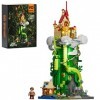 FUNWHOLE Construction avec lumières LED - Jack and The Beanstalk Jeu de maquettes de Construction 1248 PCS pour Ados et Adult