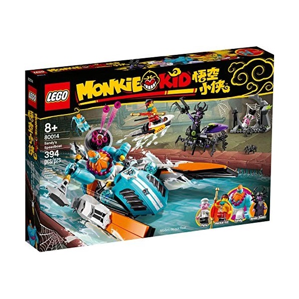 LEGO 80014 Monkie Kids Sandys Bateau rapide 394 pièces