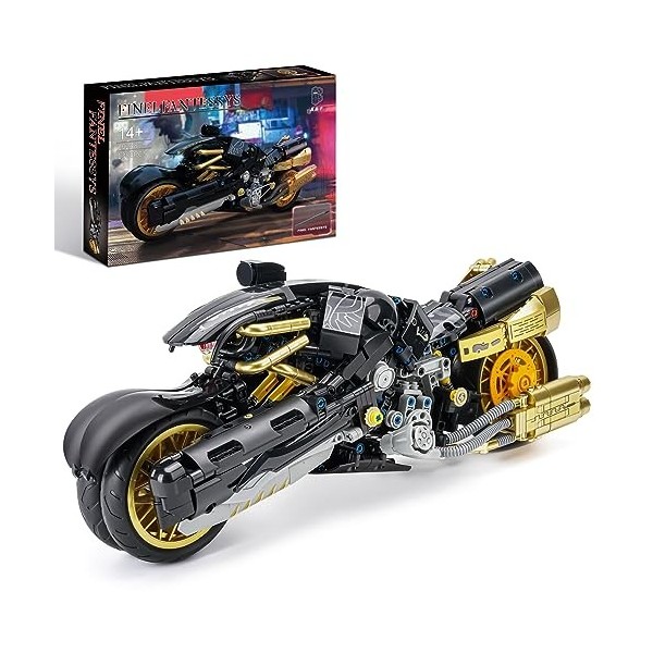 URGEAR Technic Motorbike - Bat Cycle Mobile Movie Modèle de Construction de Véhicules pour Adultes, Idée Cadeau de Collection