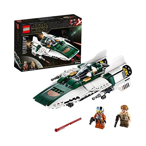 LEGO Star Wars: The Rise of Skywalker Resistance A-Wing Starfighter 75248