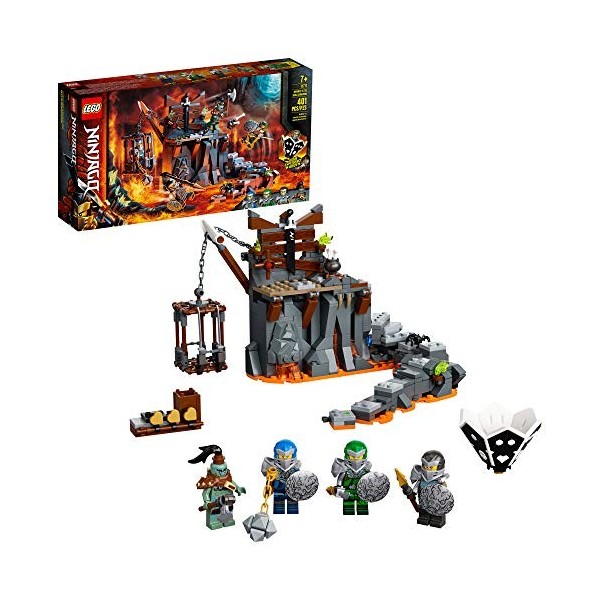 LEGO NINJAGO Journey to The Skull Dungeons 71717 Ninja Playset Building Toy for Kids Featuring Ninja Action Figures, New 2020