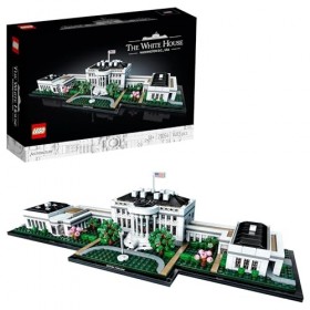 LEGO 21054 Architecture La Maison Blanche, Ensemble de Construction Landmark, Modèle de Collection et dExposition pour Adult
