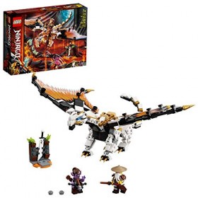 LEGO NINJAGO Wu’s Battle Dragon 71718 Ninja Battle Set Building Kit Featuring Buildable Figures, New 2020 321 Pieces 