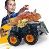 Dinosaure Voitures Jouet pour Enfants 3-5, Friction Alimentée 1-Pack Carnotaurus Push and gehen Voiture Monster Truck Dino Jo