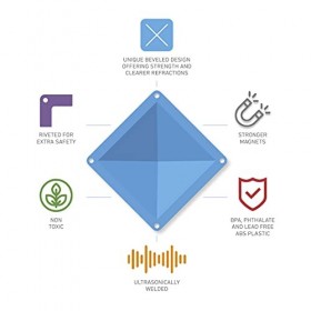 Connetix - Kit de Construction magnétique – Jouet approuvé par la Tige pour Enfants – 92 pièces